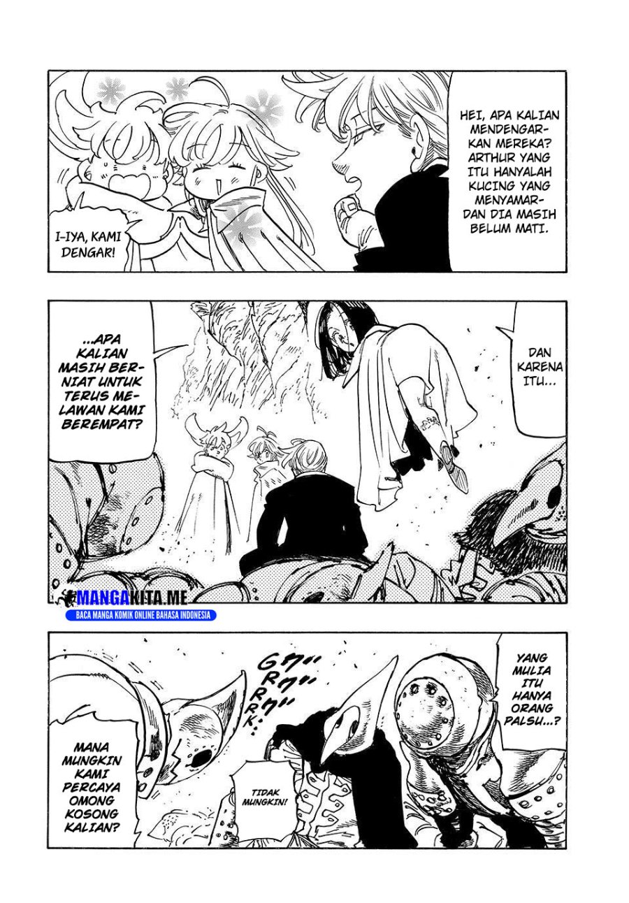 Halaman 14 dari Mokushiroku no Yonkishi Chapter 232