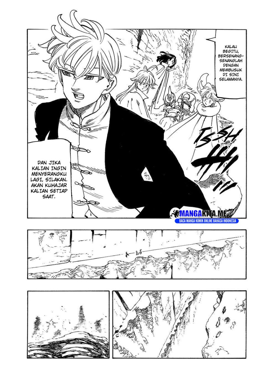 Halaman 15 dari Mokushiroku no Yonkishi Chapter 232