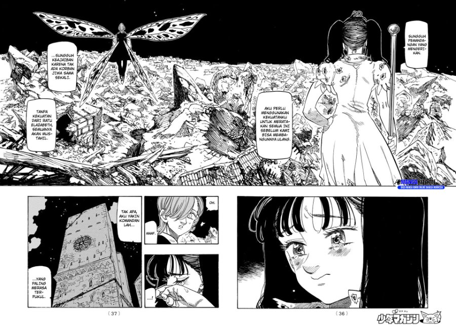 Halaman 4 dari Mokushiroku no Yonkishi Chapter 232