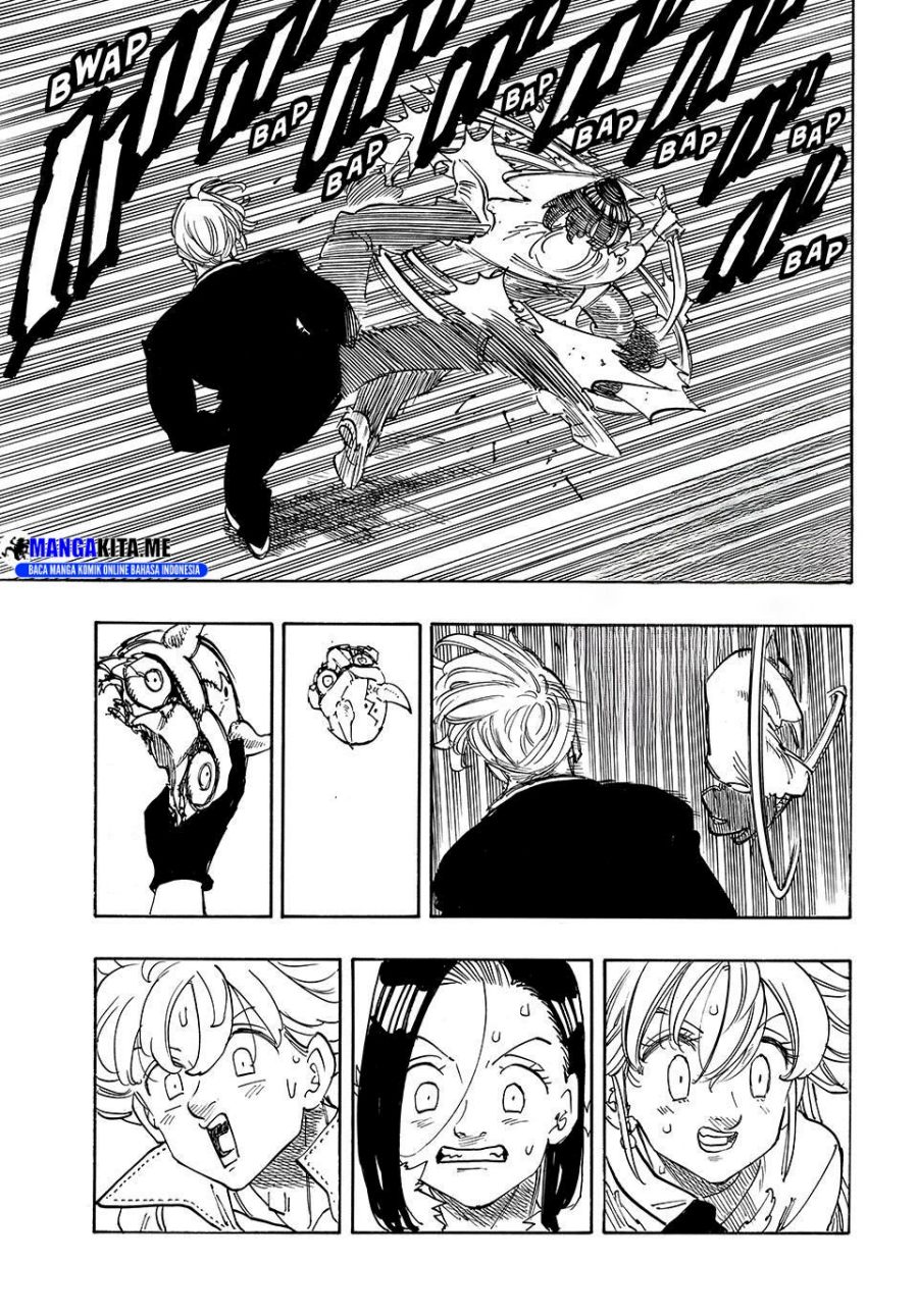 Halaman 19 dari Mokushiroku no Yonkishi Chapter 233