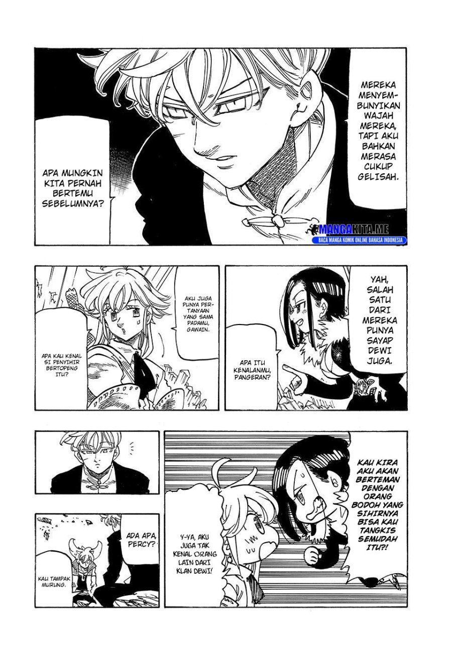 Halaman 12 dari Mokushiroku no Yonkishi Chapter 234