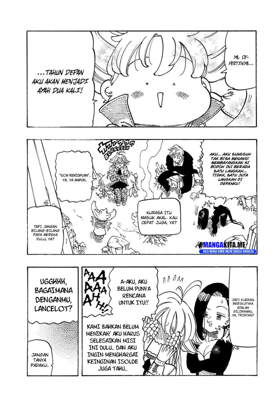 Halaman 17 dari Mokushiroku no Yonkishi Chapter 234