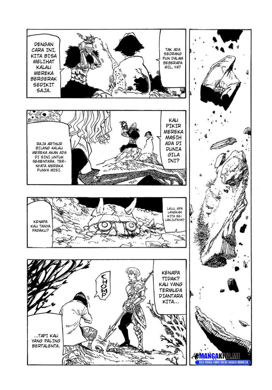 Halaman 19 dari Mokushiroku no Yonkishi Chapter 234