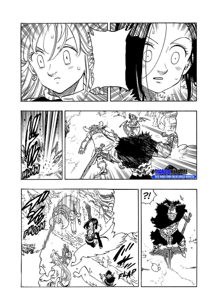 Halaman 5 dari Mokushiroku no Yonkishi Chapter 234