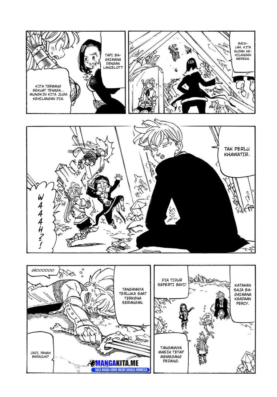 Halaman 9 dari Mokushiroku no Yonkishi Chapter 234
