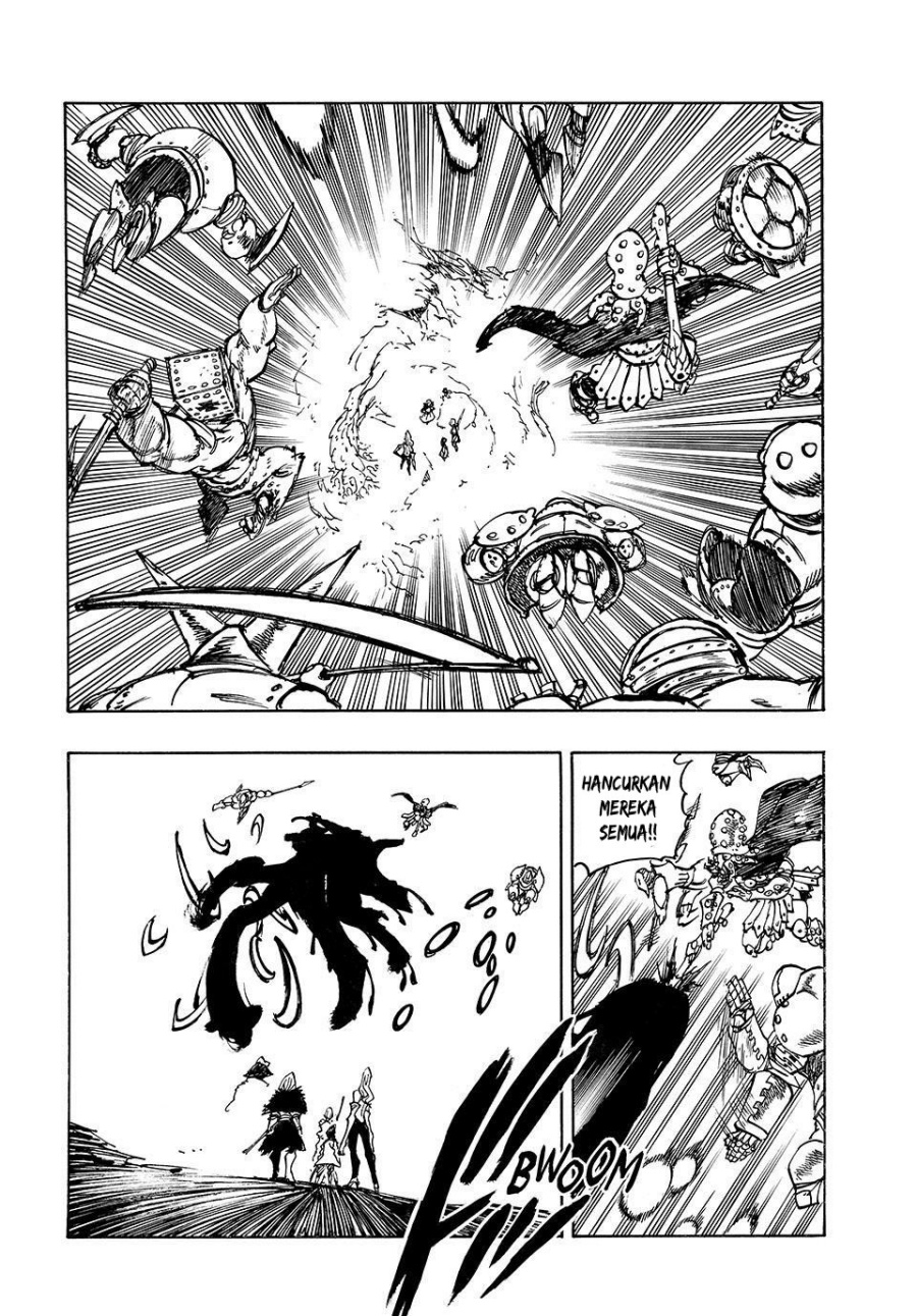 Halaman 10 dari Mokushiroku no Yonkishi Chapter 235