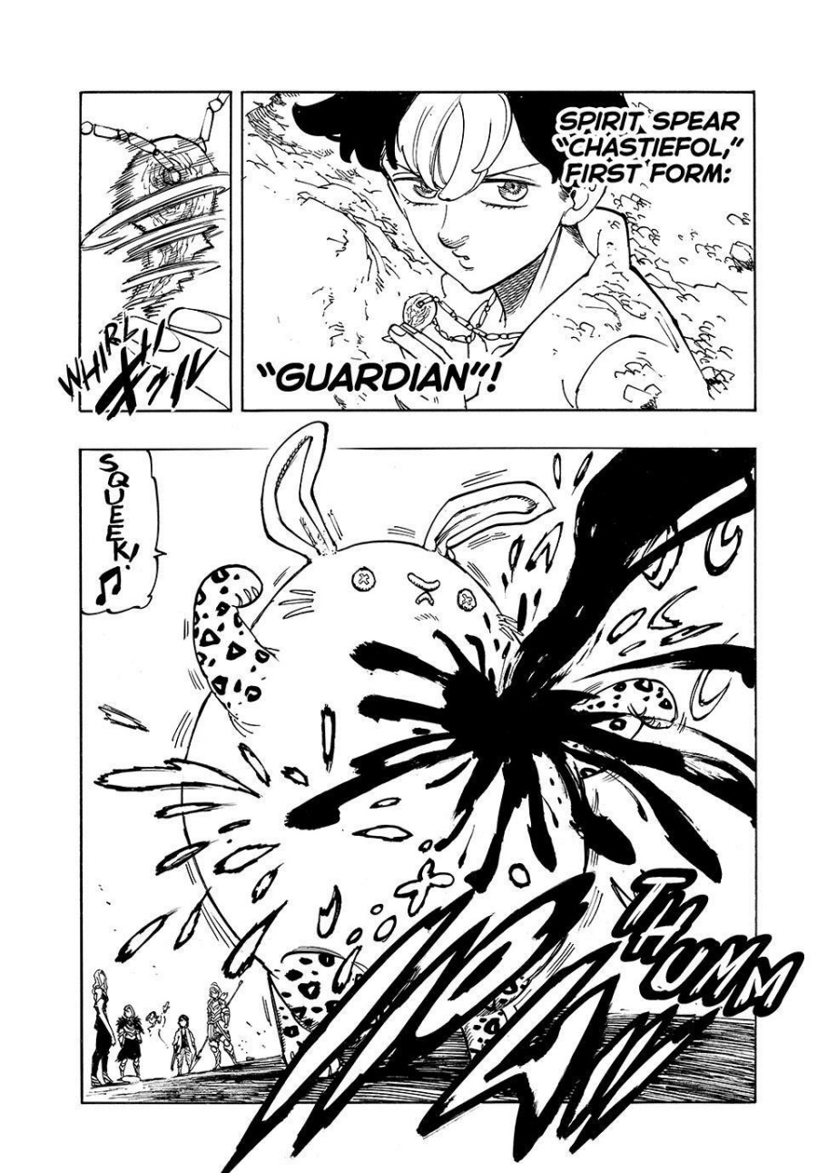Halaman 11 dari Mokushiroku no Yonkishi Chapter 235