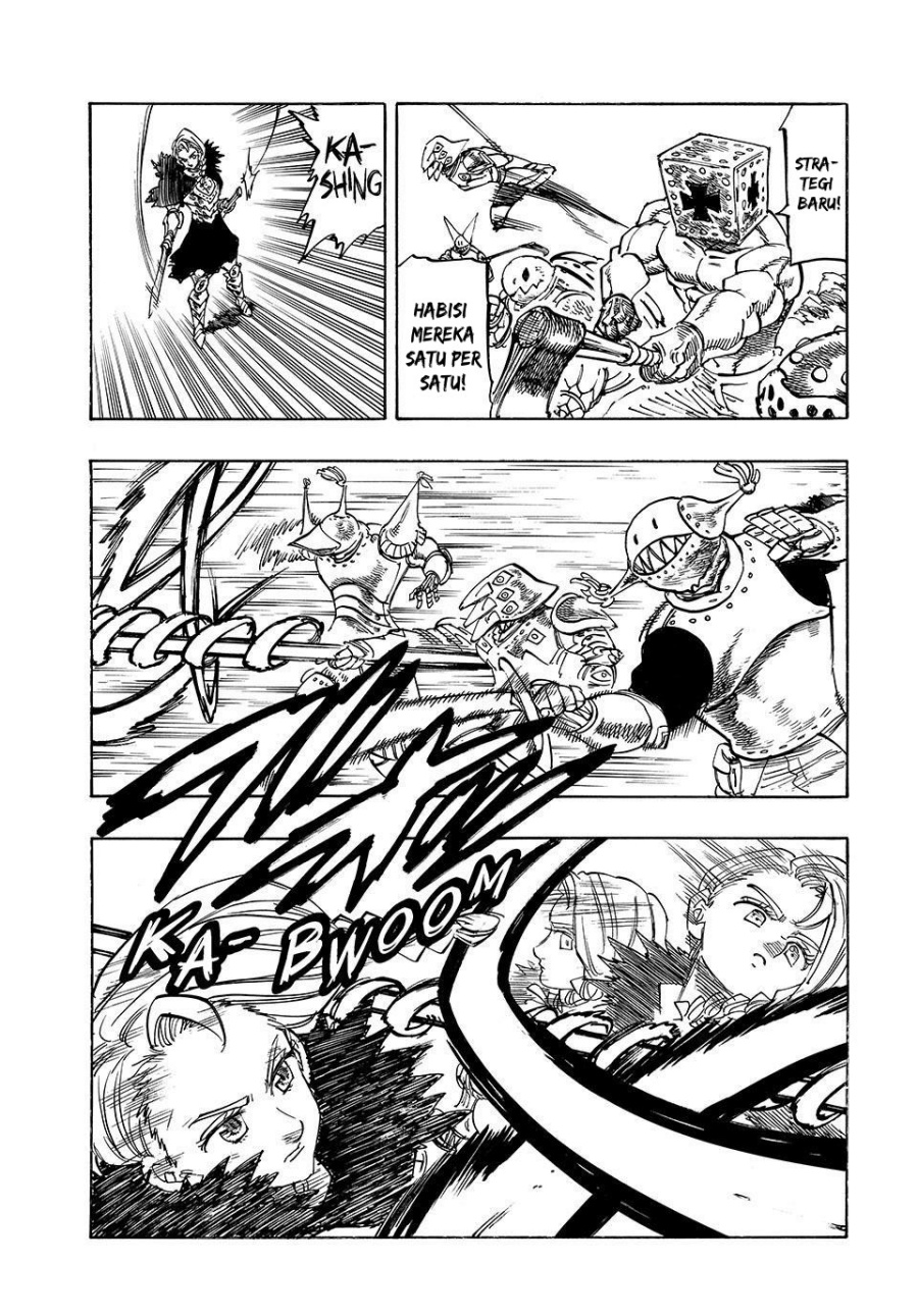 Halaman 13 dari Mokushiroku no Yonkishi Chapter 235