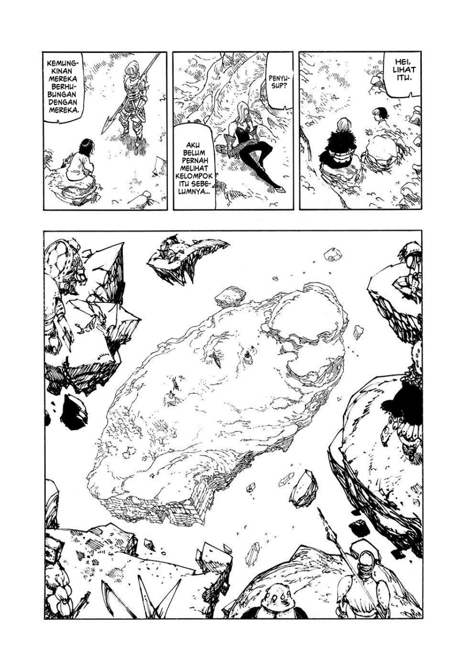 Halaman 3 dari Mokushiroku no Yonkishi Chapter 235