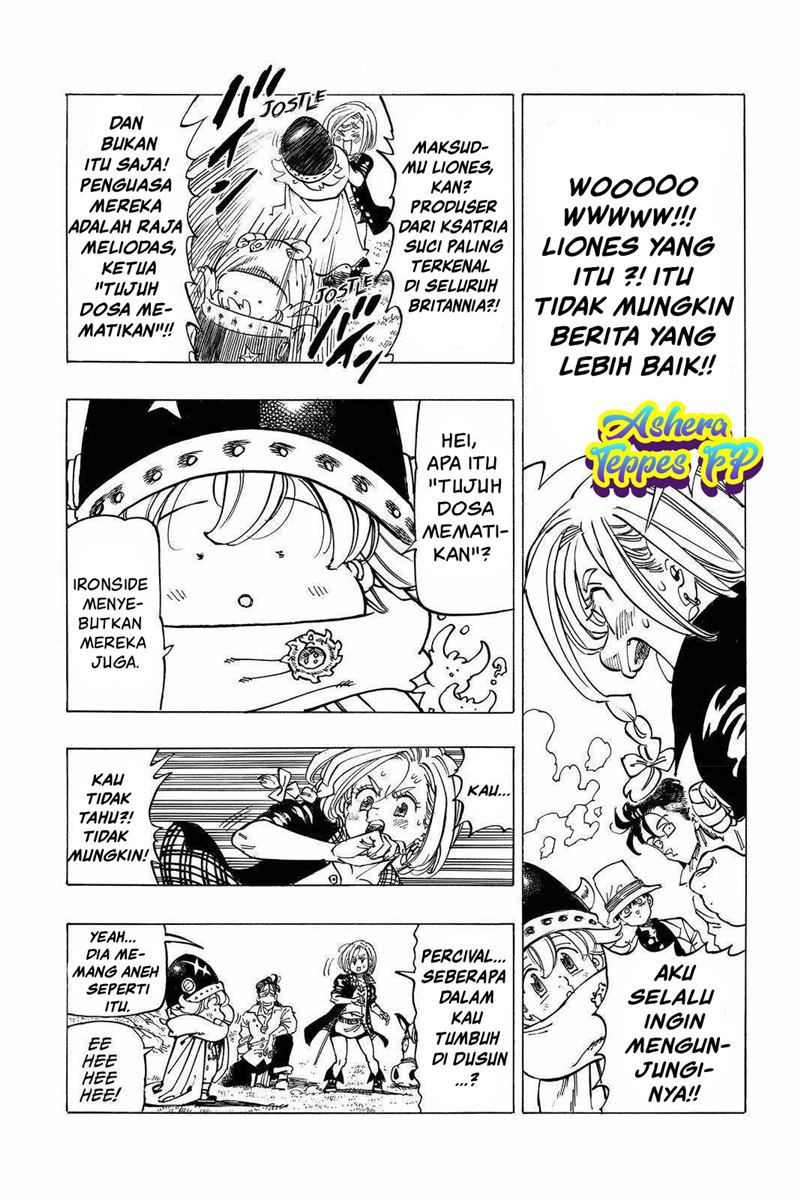 Halaman 10 dari Mokushiroku no Yonkishi Chapter 24