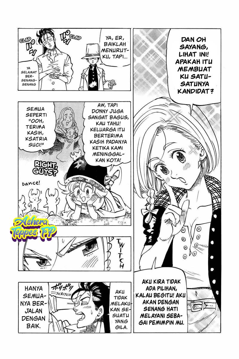 Halaman 15 dari Mokushiroku no Yonkishi Chapter 24