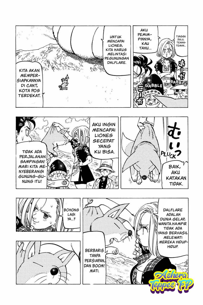 Halaman 18 dari Mokushiroku no Yonkishi Chapter 24