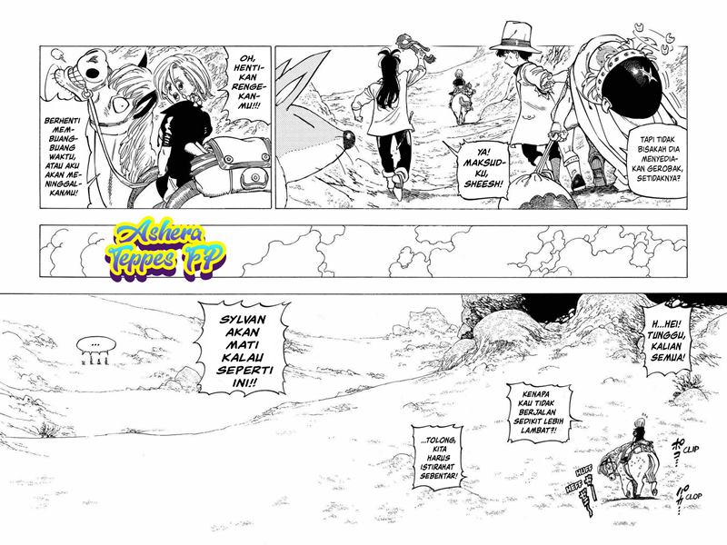 Halaman 8 dari Mokushiroku no Yonkishi Chapter 24