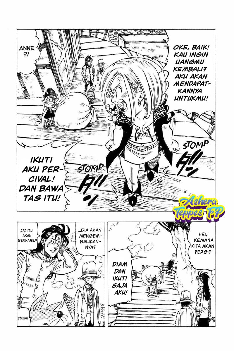 Halaman 14 dari Mokushiroku no Yonkishi Chapter 25