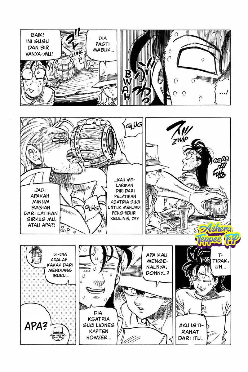 Halaman 17 dari Mokushiroku no Yonkishi Chapter 25