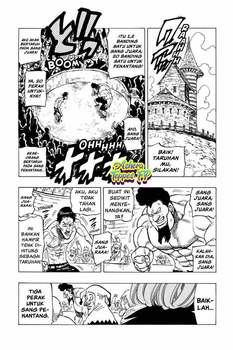 Halaman 19 dari Mokushiroku no Yonkishi Chapter 25