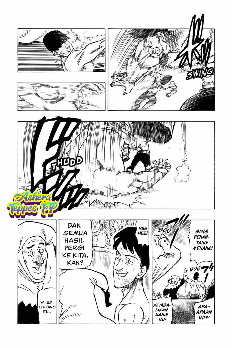 Halaman 20 dari Mokushiroku no Yonkishi Chapter 25
