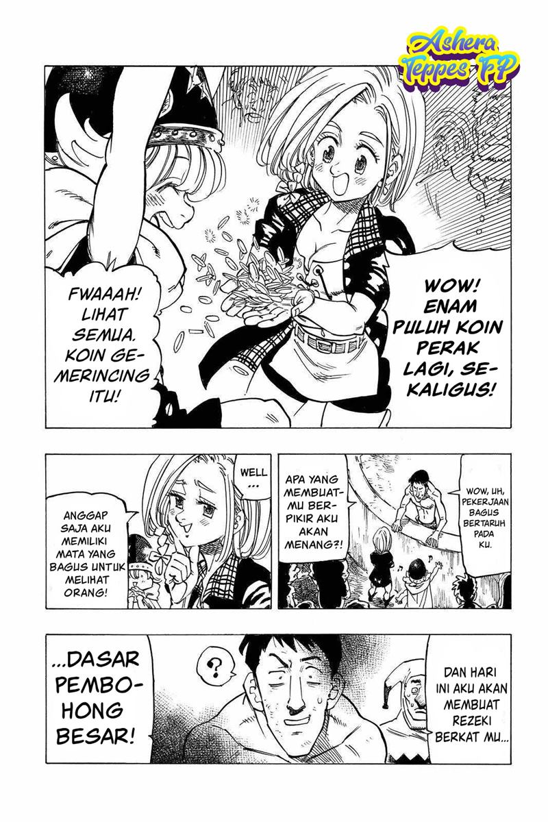 Halaman 21 dari Mokushiroku no Yonkishi Chapter 25
