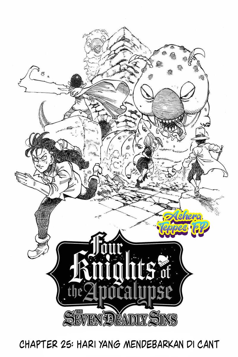 Halaman 3 dari Mokushiroku no Yonkishi Chapter 25
