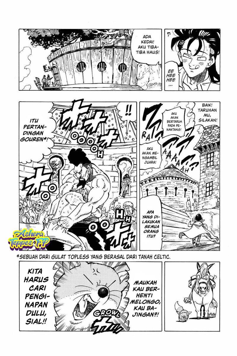 Halaman 7 dari Mokushiroku no Yonkishi Chapter 25