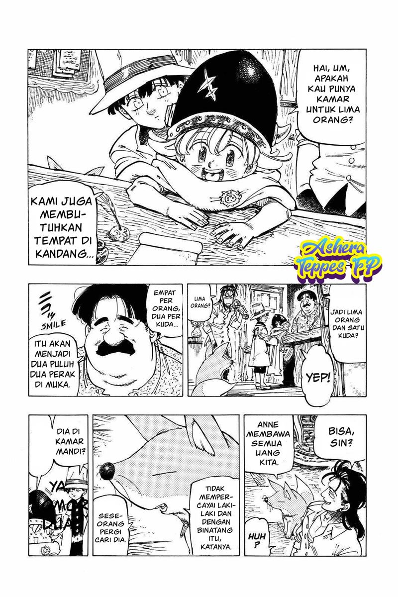 Halaman 8 dari Mokushiroku no Yonkishi Chapter 25
