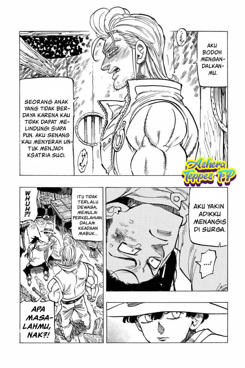 Halaman 10 dari Mokushiroku no Yonkishi Chapter 26