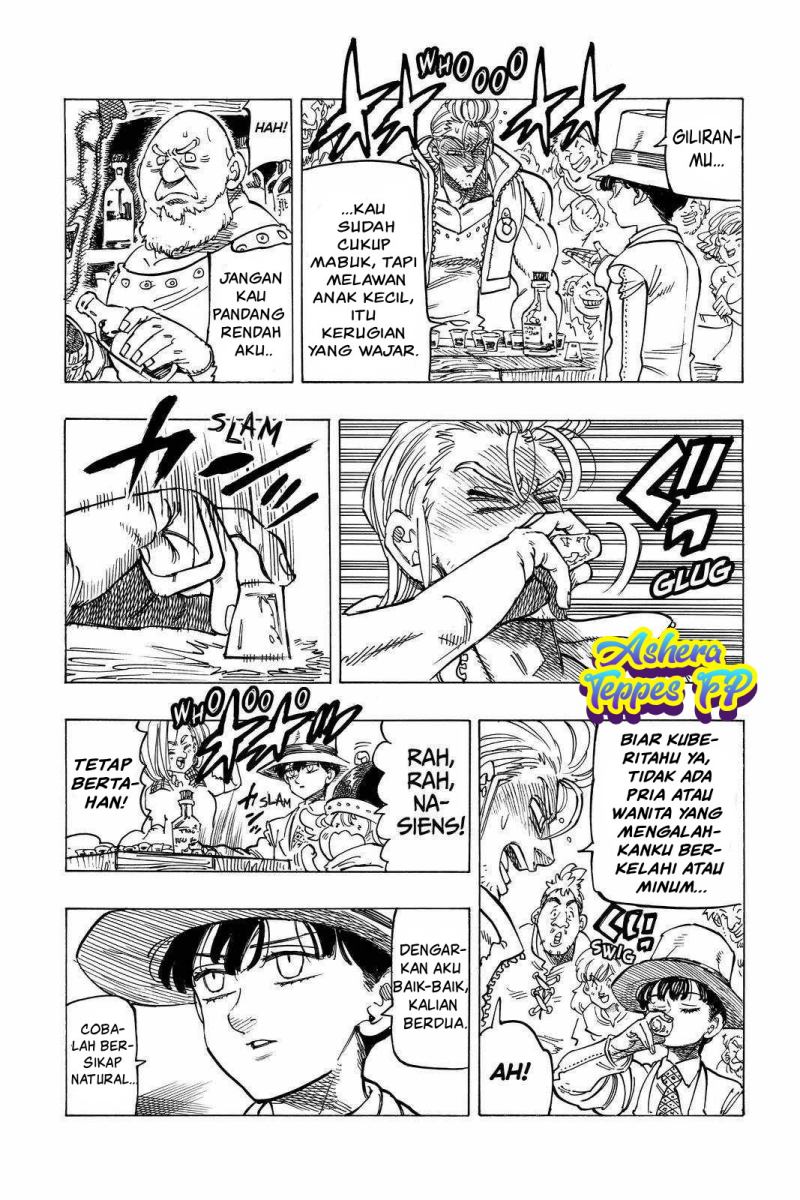 Halaman 16 dari Mokushiroku no Yonkishi Chapter 26