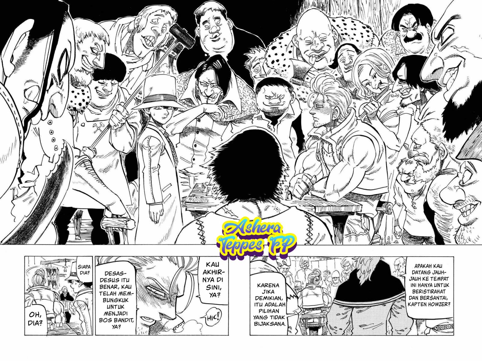 Halaman 19 dari Mokushiroku no Yonkishi Chapter 26