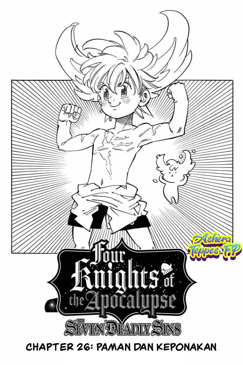Halaman 2 dari Mokushiroku no Yonkishi Chapter 26