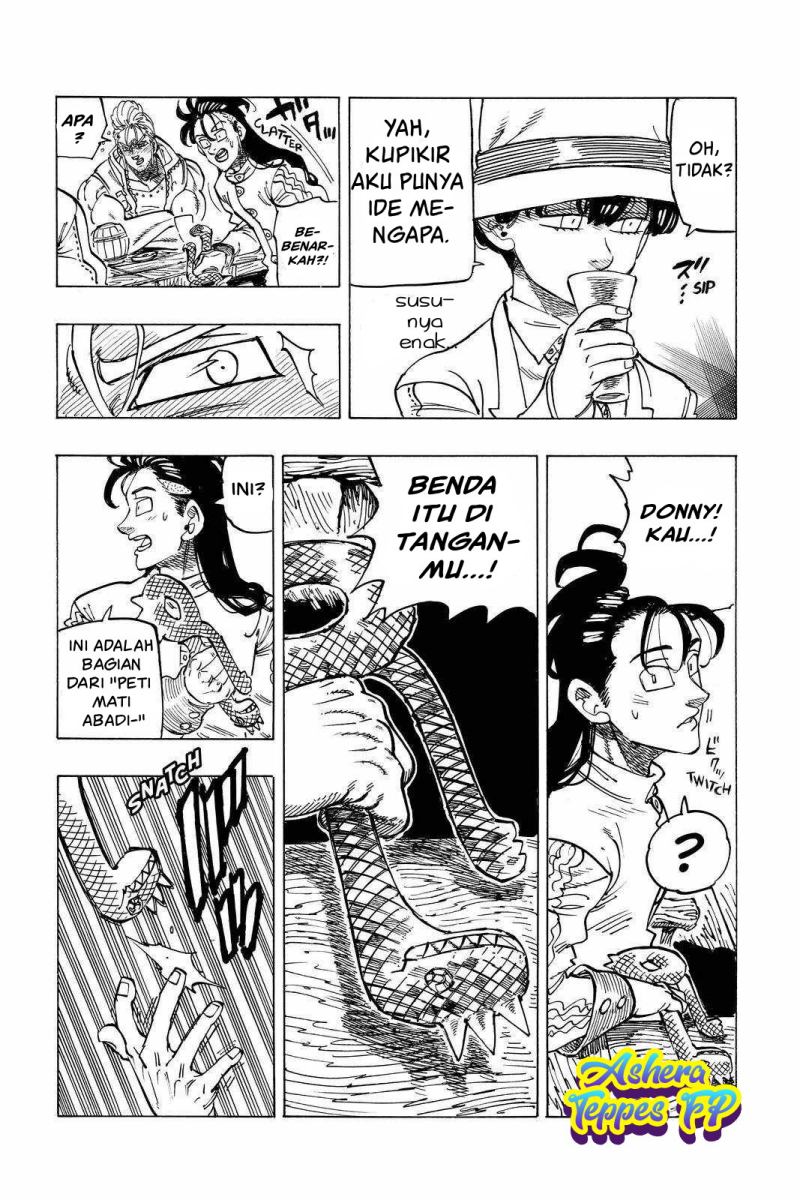 Halaman 7 dari Mokushiroku no Yonkishi Chapter 26