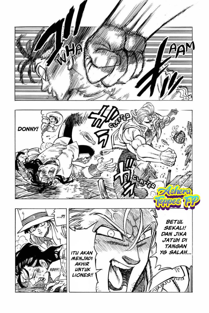 Halaman 9 dari Mokushiroku no Yonkishi Chapter 26