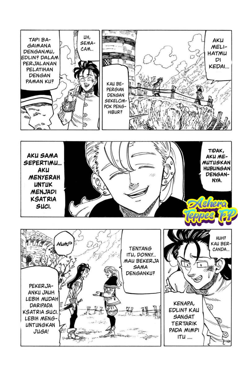 Halaman 11 dari Mokushiroku no Yonkishi Chapter 27
