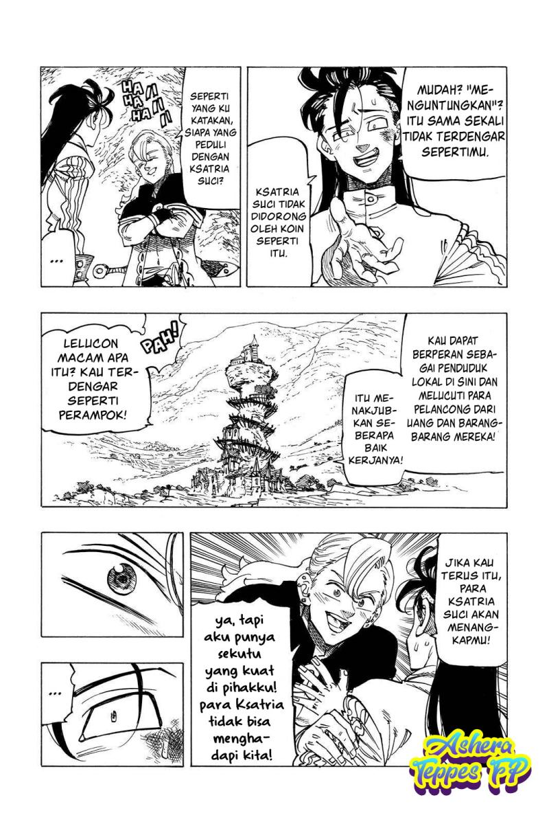 Halaman 12 dari Mokushiroku no Yonkishi Chapter 27
