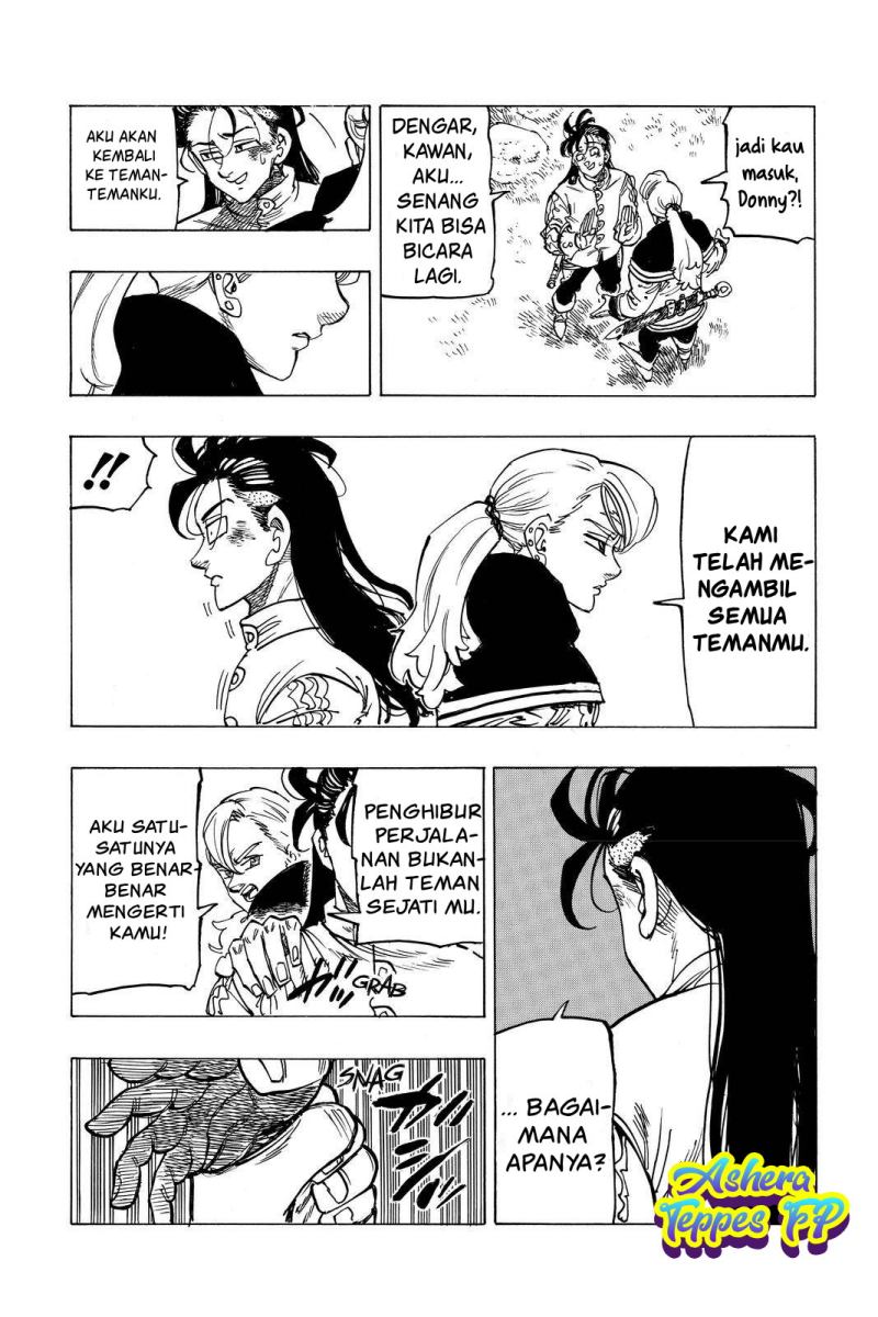 Halaman 13 dari Mokushiroku no Yonkishi Chapter 27