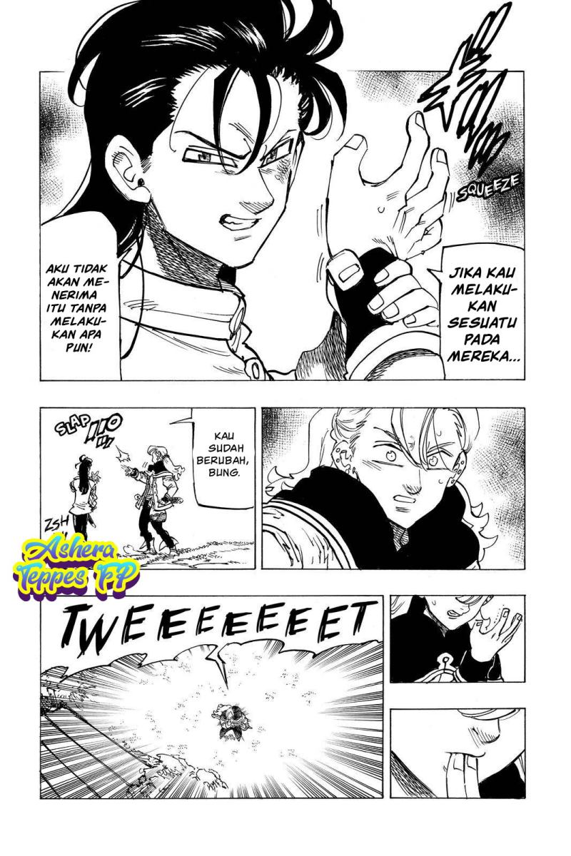 Halaman 14 dari Mokushiroku no Yonkishi Chapter 27