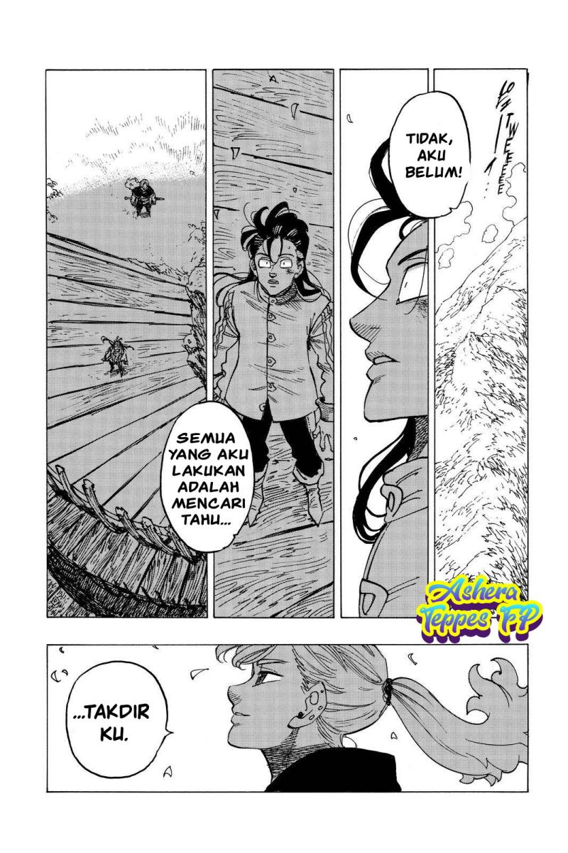 Halaman 15 dari Mokushiroku no Yonkishi Chapter 27