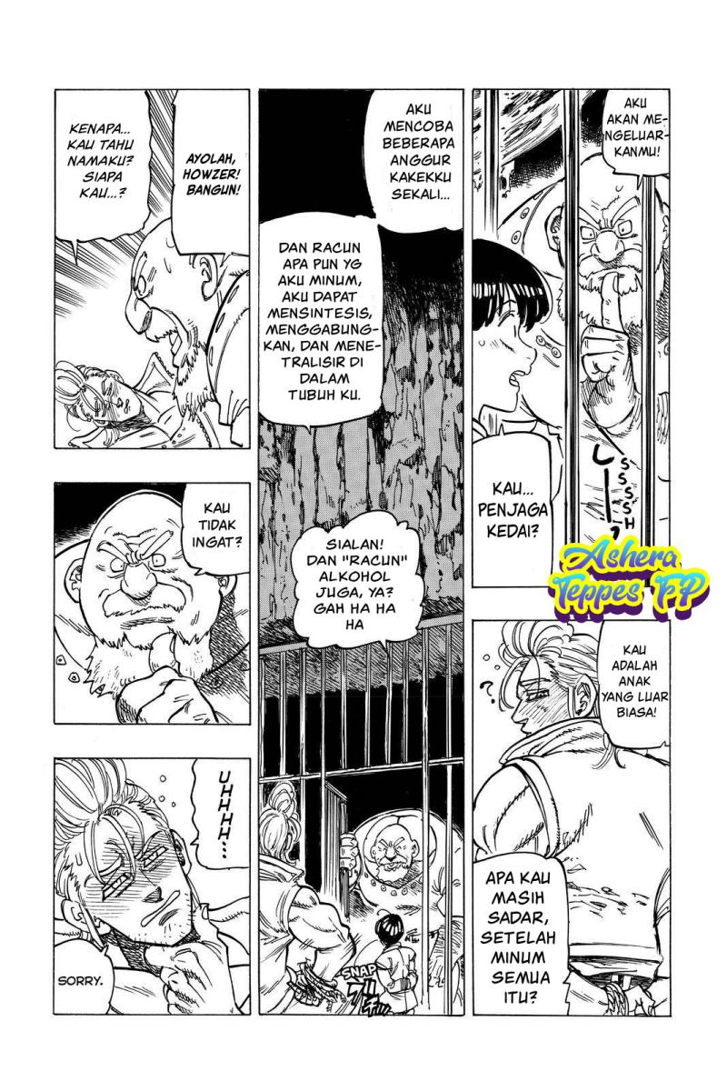 Halaman 18 dari Mokushiroku no Yonkishi Chapter 27