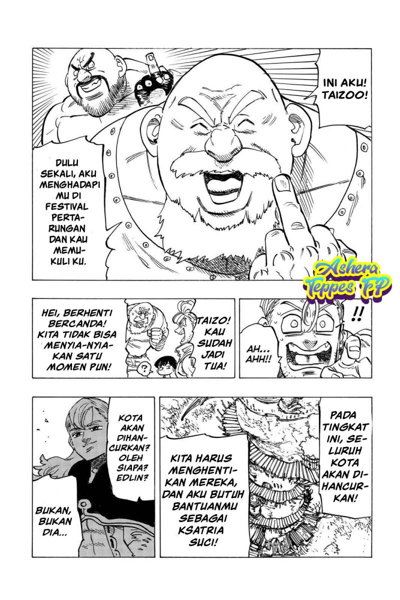 Halaman 19 dari Mokushiroku no Yonkishi Chapter 27