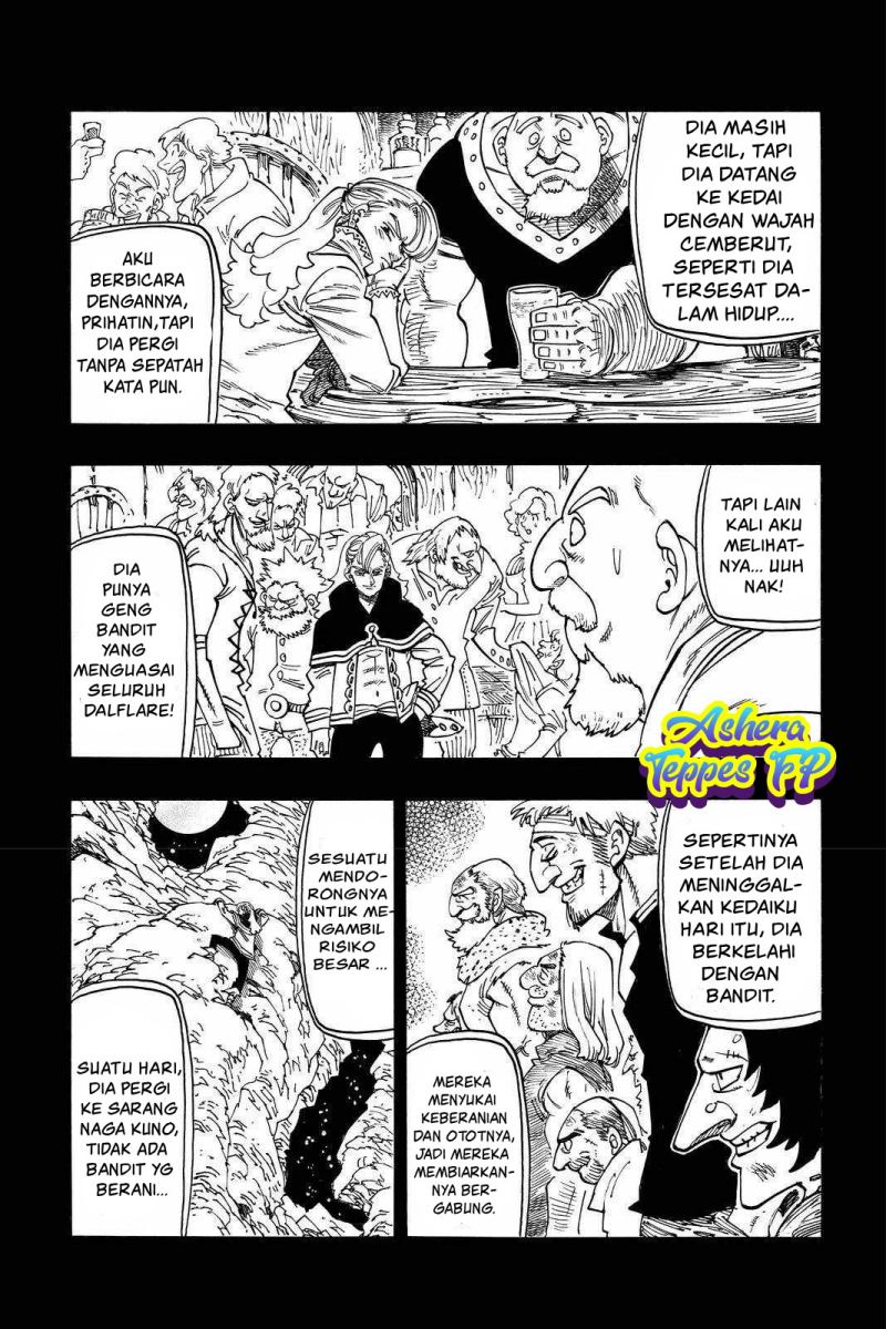 Halaman 11 dari Mokushiroku no Yonkishi Chapter 28