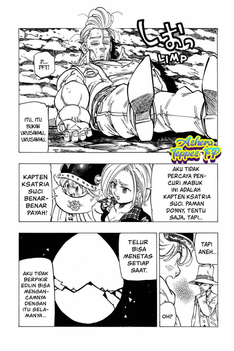 Halaman 13 dari Mokushiroku no Yonkishi Chapter 28