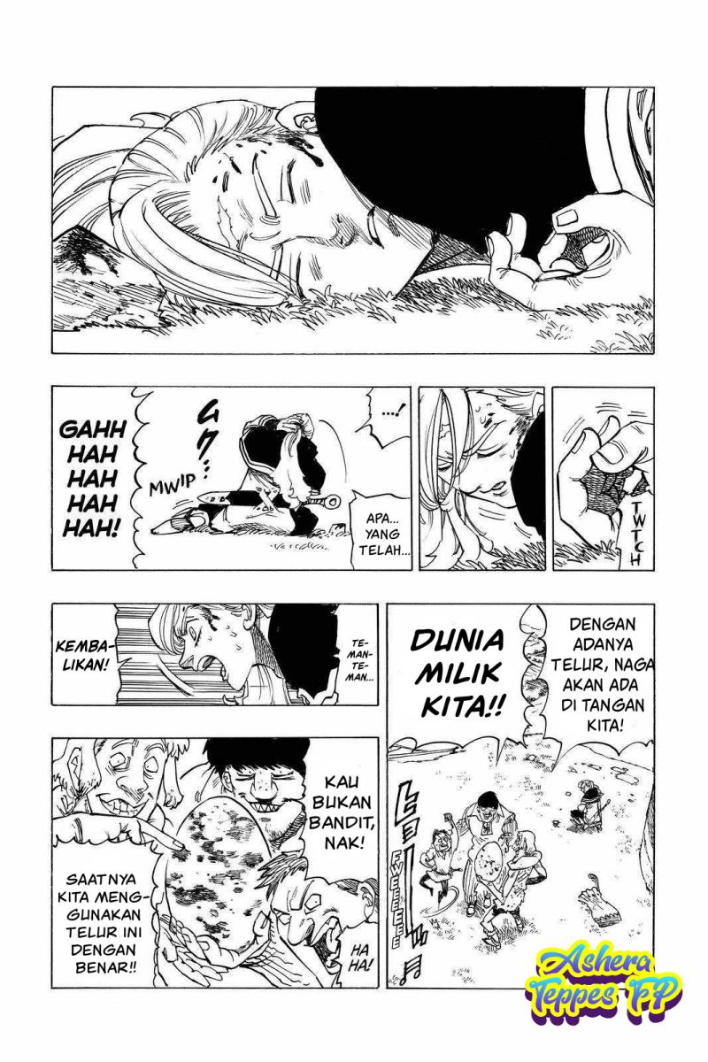 Halaman 16 dari Mokushiroku no Yonkishi Chapter 28