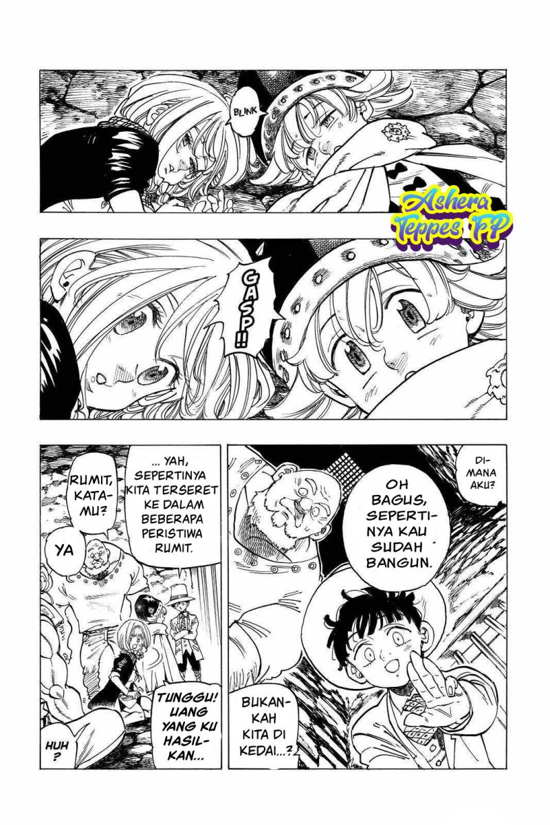 Halaman 4 dari Mokushiroku no Yonkishi Chapter 28