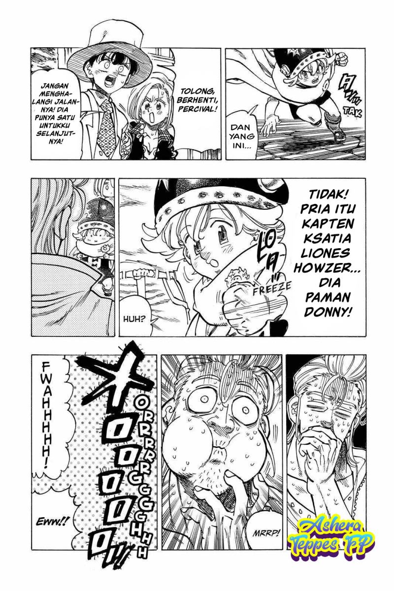 Halaman 7 dari Mokushiroku no Yonkishi Chapter 28