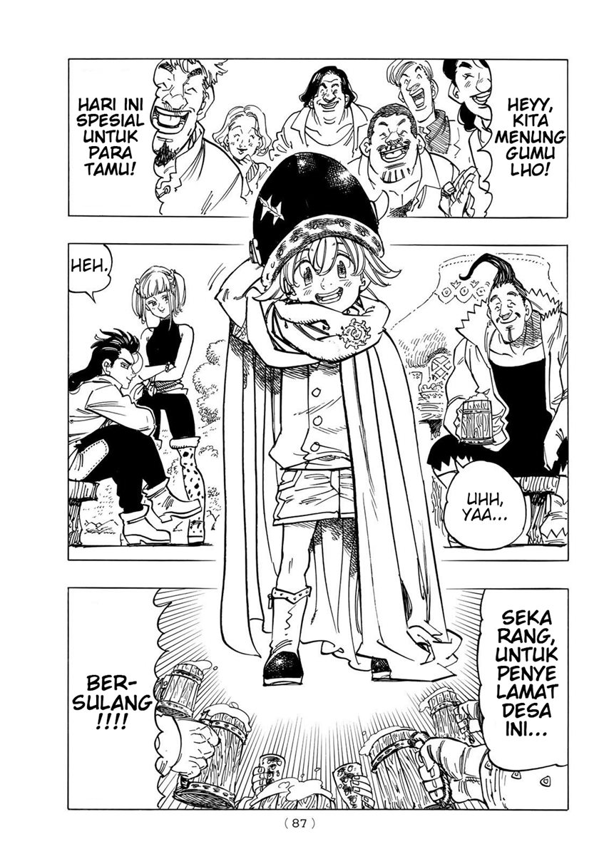 Halaman 10 dari Mokushiroku no Yonkishi Chapter 3