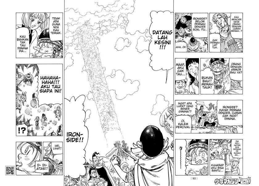 Halaman 13 dari Mokushiroku no Yonkishi Chapter 3