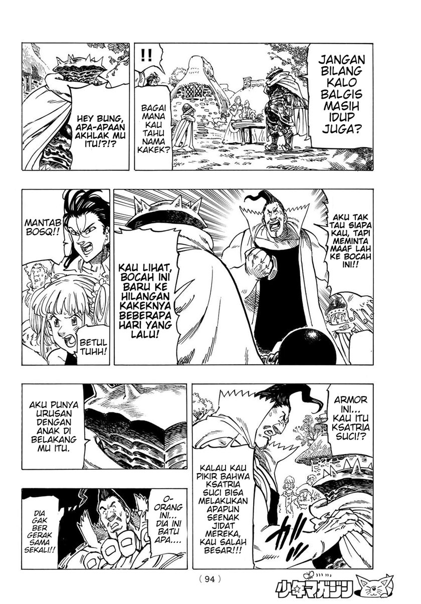 Halaman 16 dari Mokushiroku no Yonkishi Chapter 3