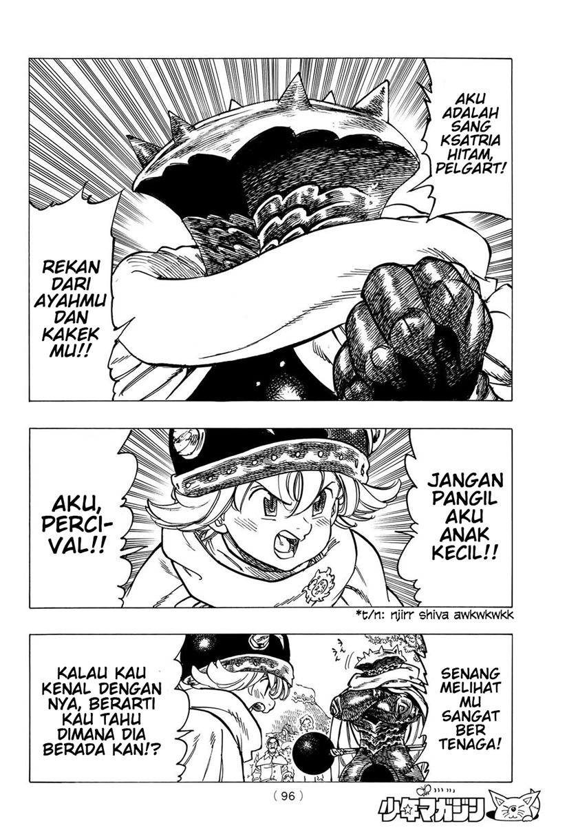 Halaman 18 dari Mokushiroku no Yonkishi Chapter 3