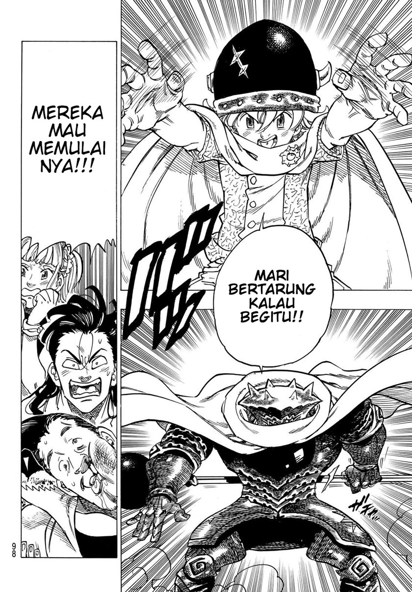 Halaman 20 dari Mokushiroku no Yonkishi Chapter 3