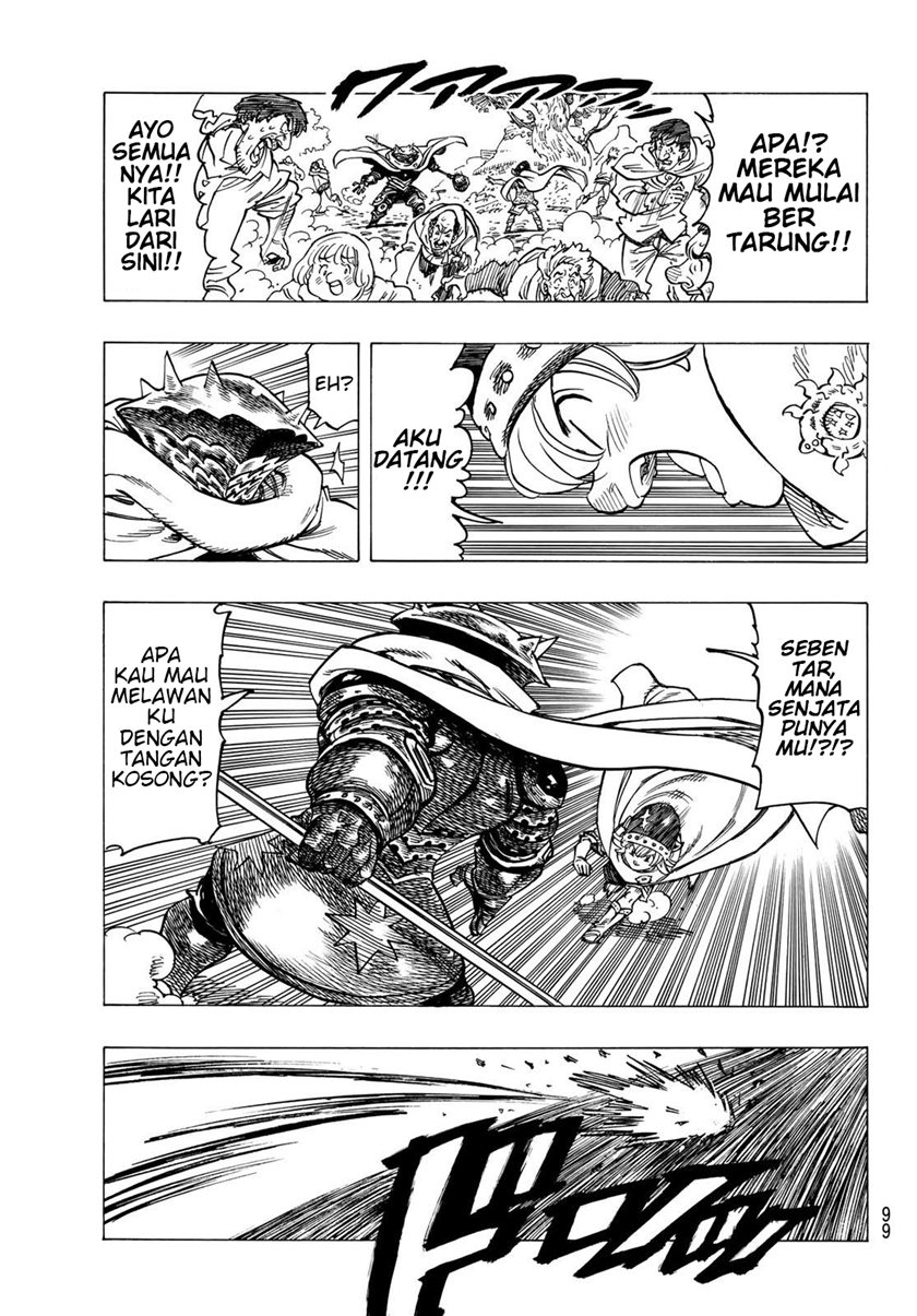 Halaman 21 dari Mokushiroku no Yonkishi Chapter 3
