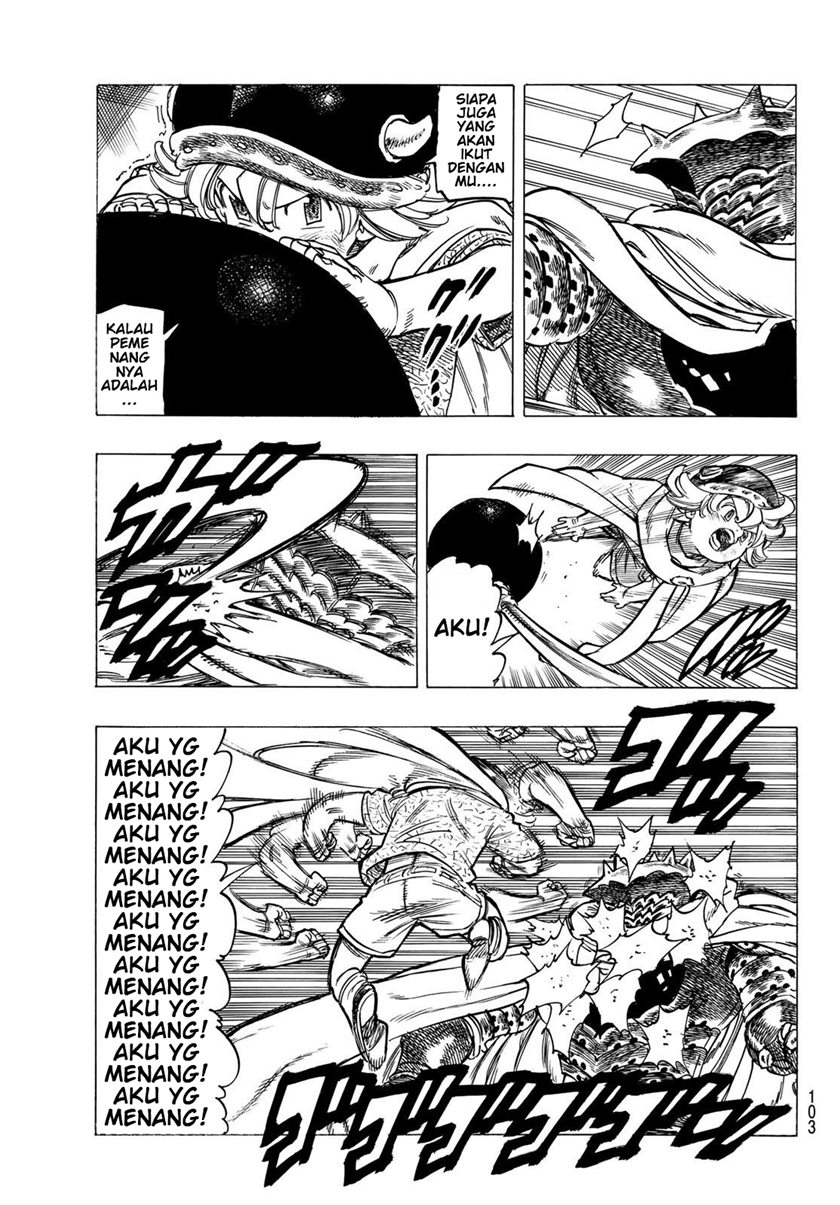 Halaman 25 dari Mokushiroku no Yonkishi Chapter 3